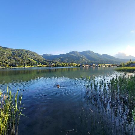 Haus Lackner Am Weissensee In Kaernten Exteriör bild