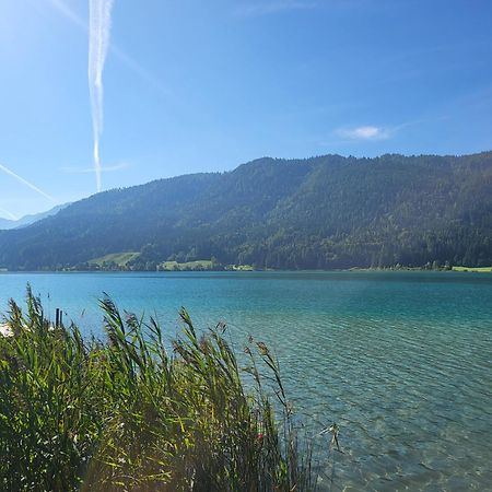 Haus Lackner Am Weissensee In Kaernten Exteriör bild