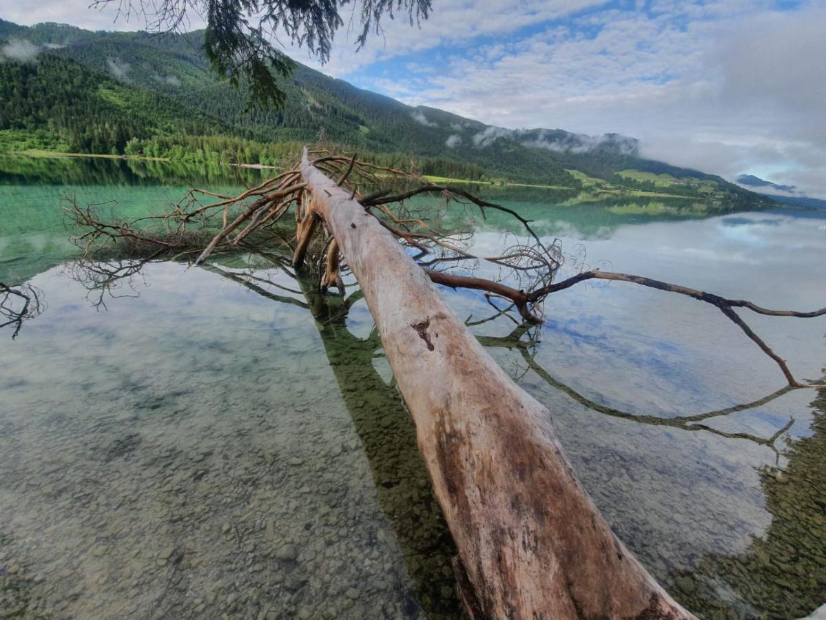 Haus Lackner Am Weissensee In Kaernten Exteriör bild
