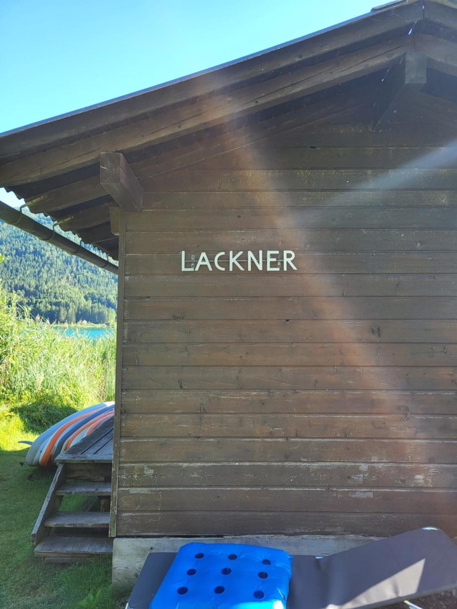 Haus Lackner Am Weissensee In Kaernten Exteriör bild