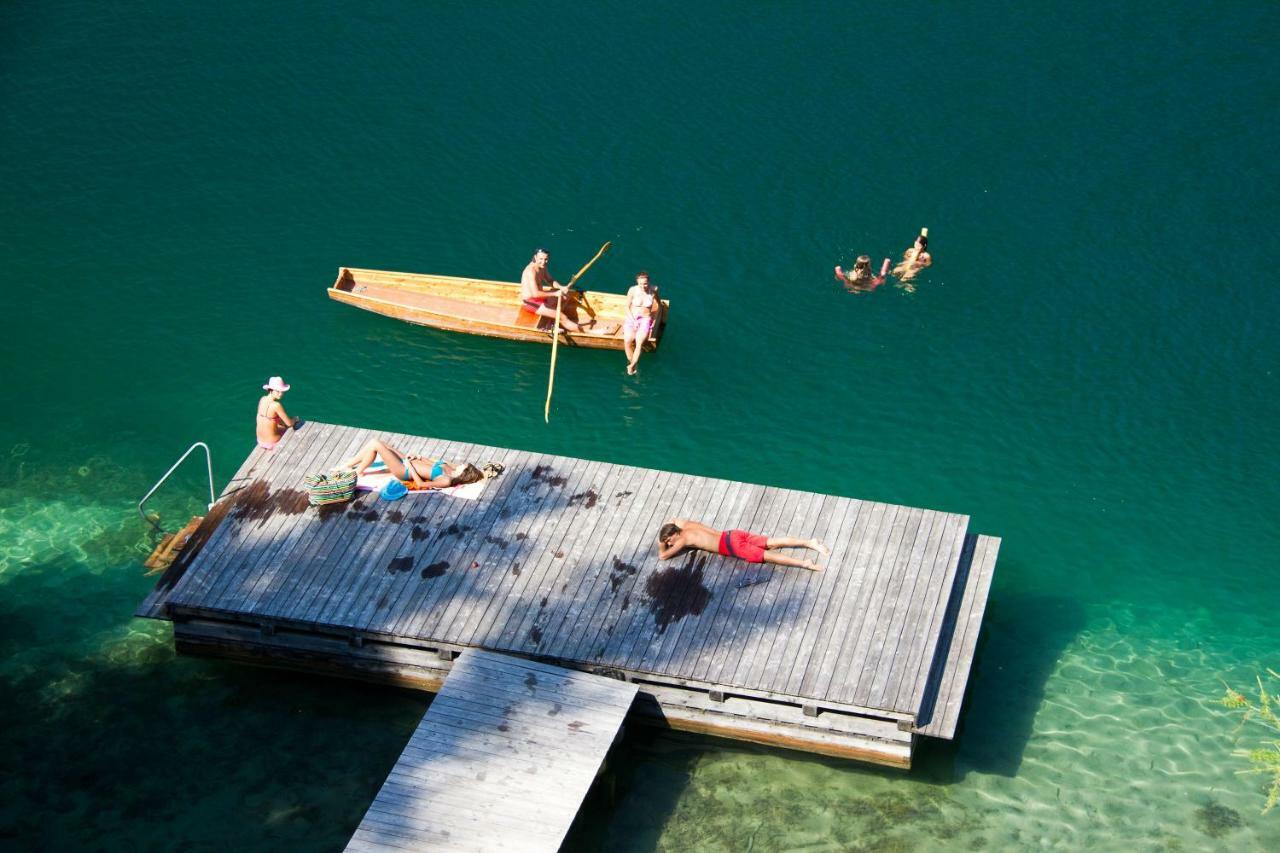 Haus Lackner Am Weissensee In Kaernten Exteriör bild